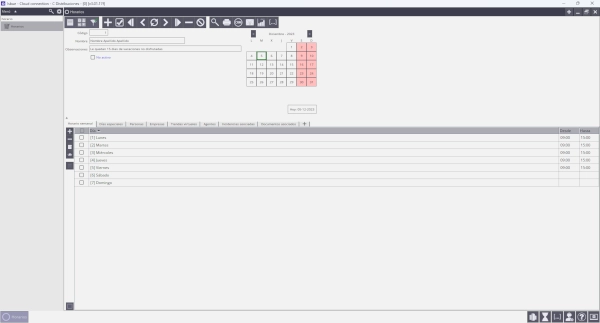 Foto Control horario de trabajo, Isbue