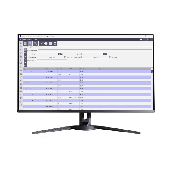 Control presencial en Isbue